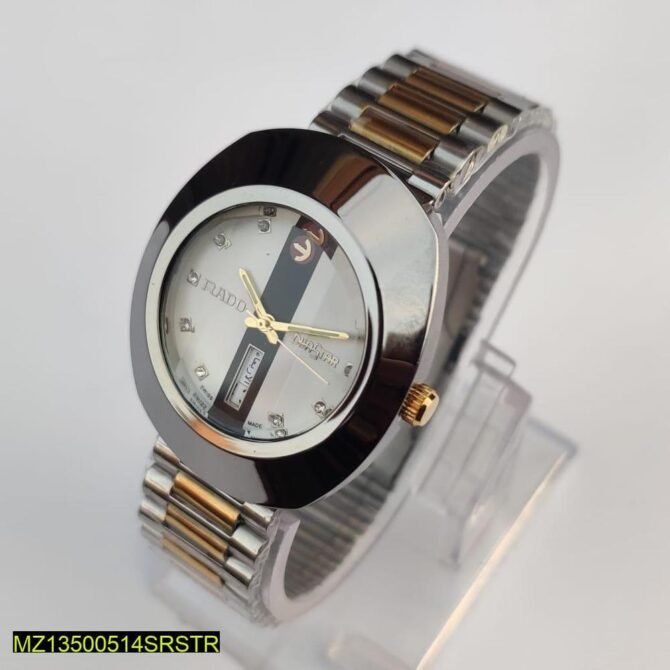 Elegant Stainless Steel Wrist Watch – Timeless & Water-Resistant Watch